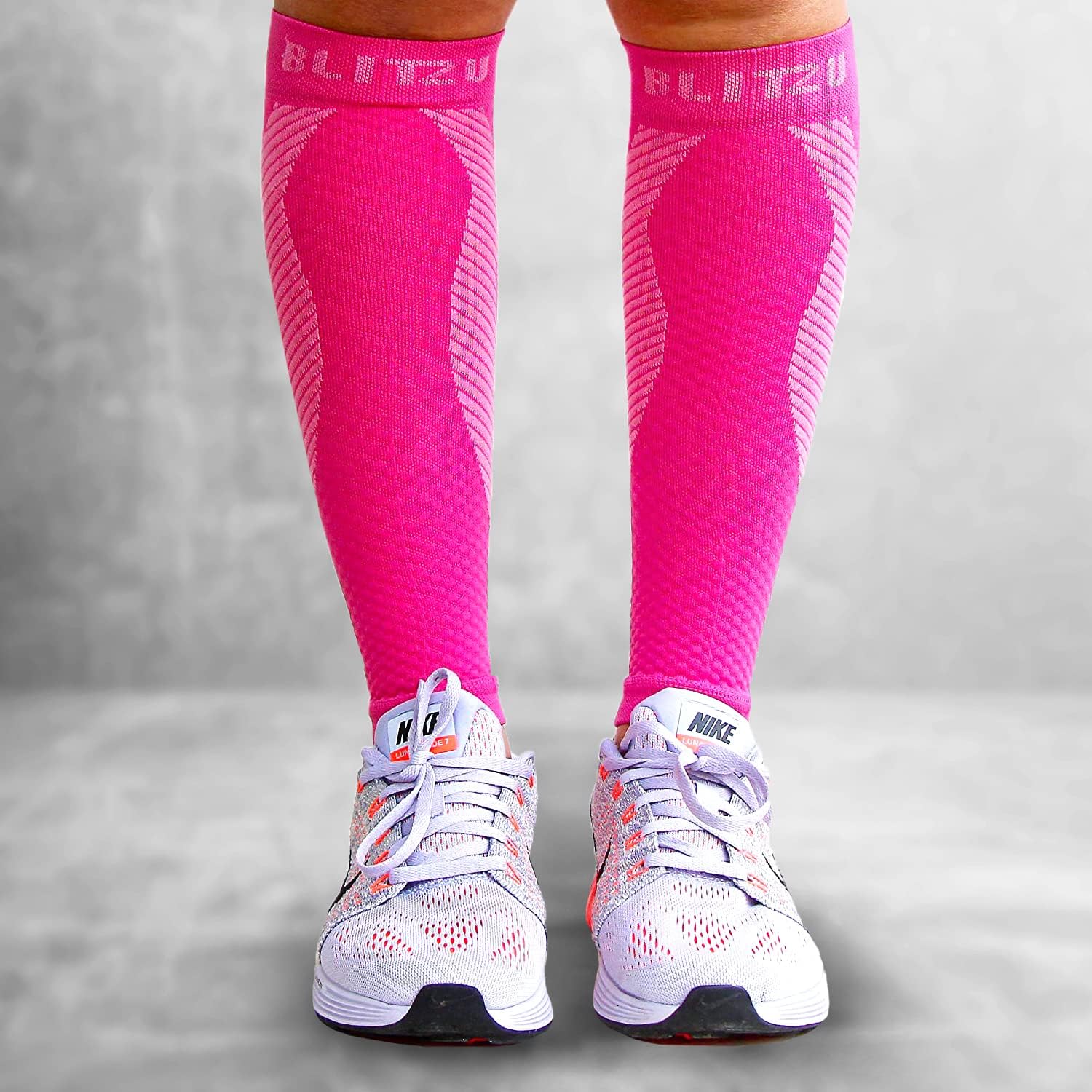 Calf Compression Sleeve for Men & Women Footless Compression Socks Support Runners Leg Sleeve Shin Splints Pain Relief - Image 7