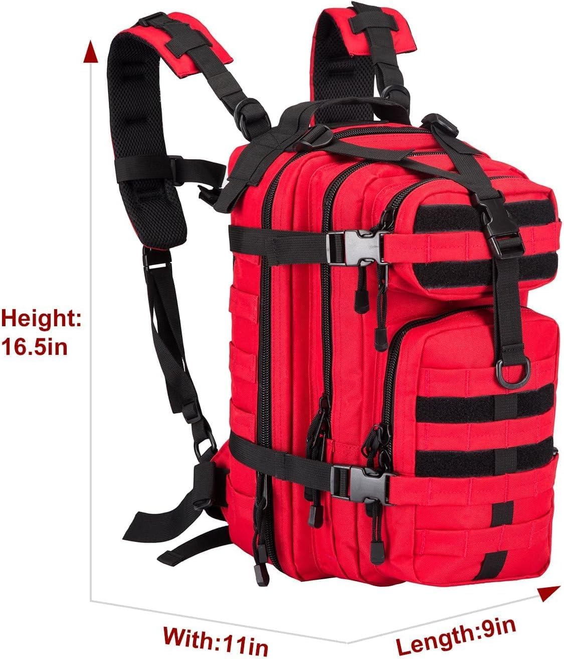 Small Military Tactical Backpack Army Assault Rucksack GYM Hiking Bug Out Bag - Image 2